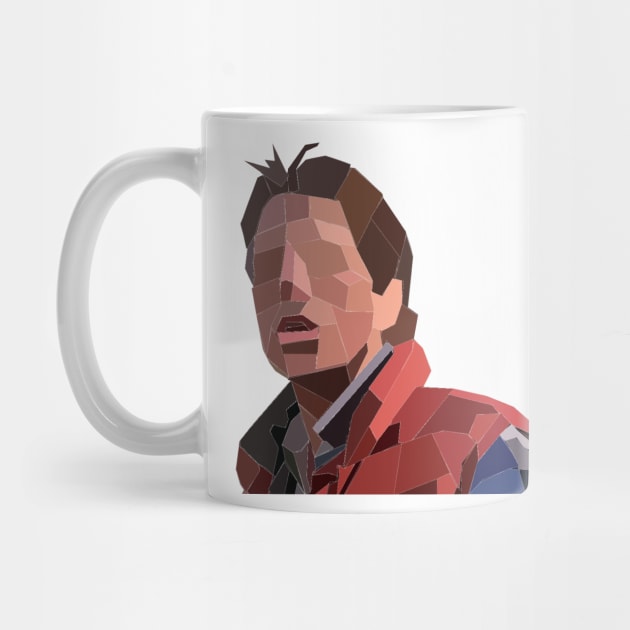 Marty McFly Polygons by pjdjbear